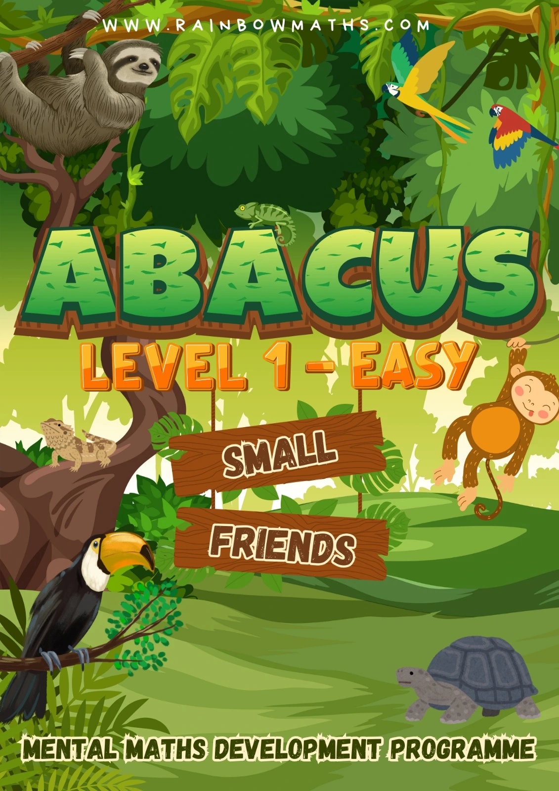 Abacus level1 easy small friends Workbook